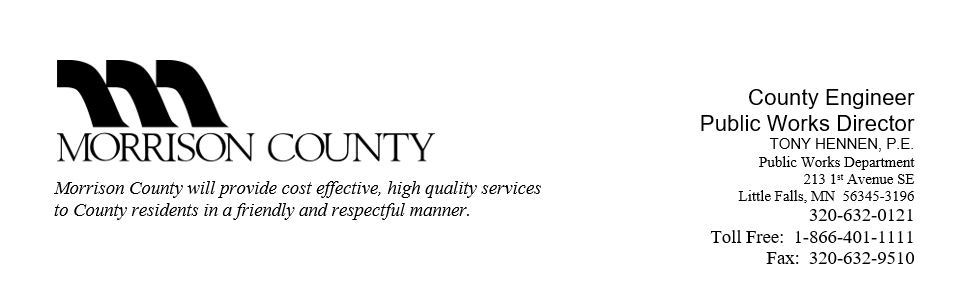 Public Works Letter Head